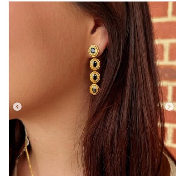 Brand New. $155 Julie Vos earrings.